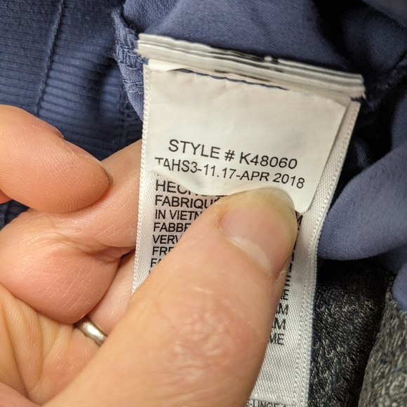 Marmot Hadley Convertible to Capri Monsoon Blue Hiking Pants Small - Picture 8 of 9